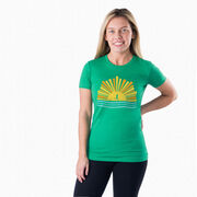 Women's Everyday Runners Tee - Here Comes The Sun