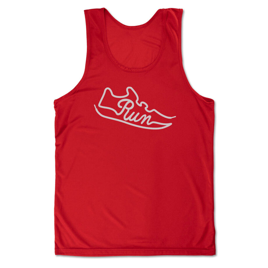 Men's Running Performance Tank Top - Run Shoe
