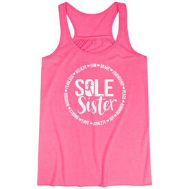 Flowy Racerback Tank Top - Sole Sister