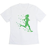 Women's Short Sleeve Tech Tee - Lucky Runner Girl