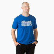 Hiking Short Sleeve T-Shirt - Into the Forest I Must Go Hiking