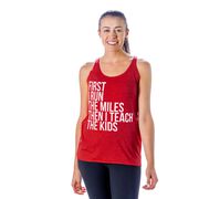 Women's Everyday Tank Top - Then I Teach The Kids