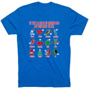 Running Short Sleeve T-Shirt - The 12 Miles of Christmas