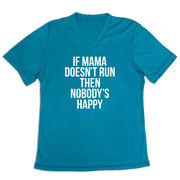Women's Short Sleeve Tech Tee - If Mama Doesn't Run