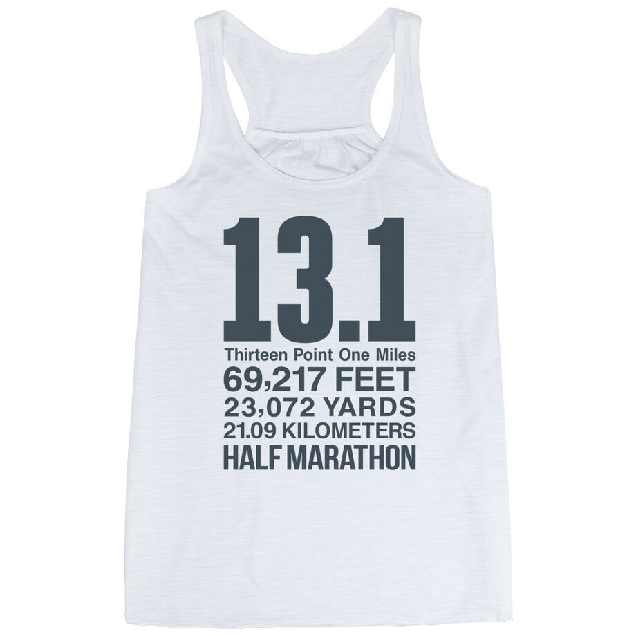 Flowy Racerback Tank Top - 13.1 Math Miles