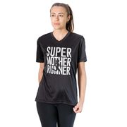 Women's Short Sleeve Tech Tee - Super Mother Runner