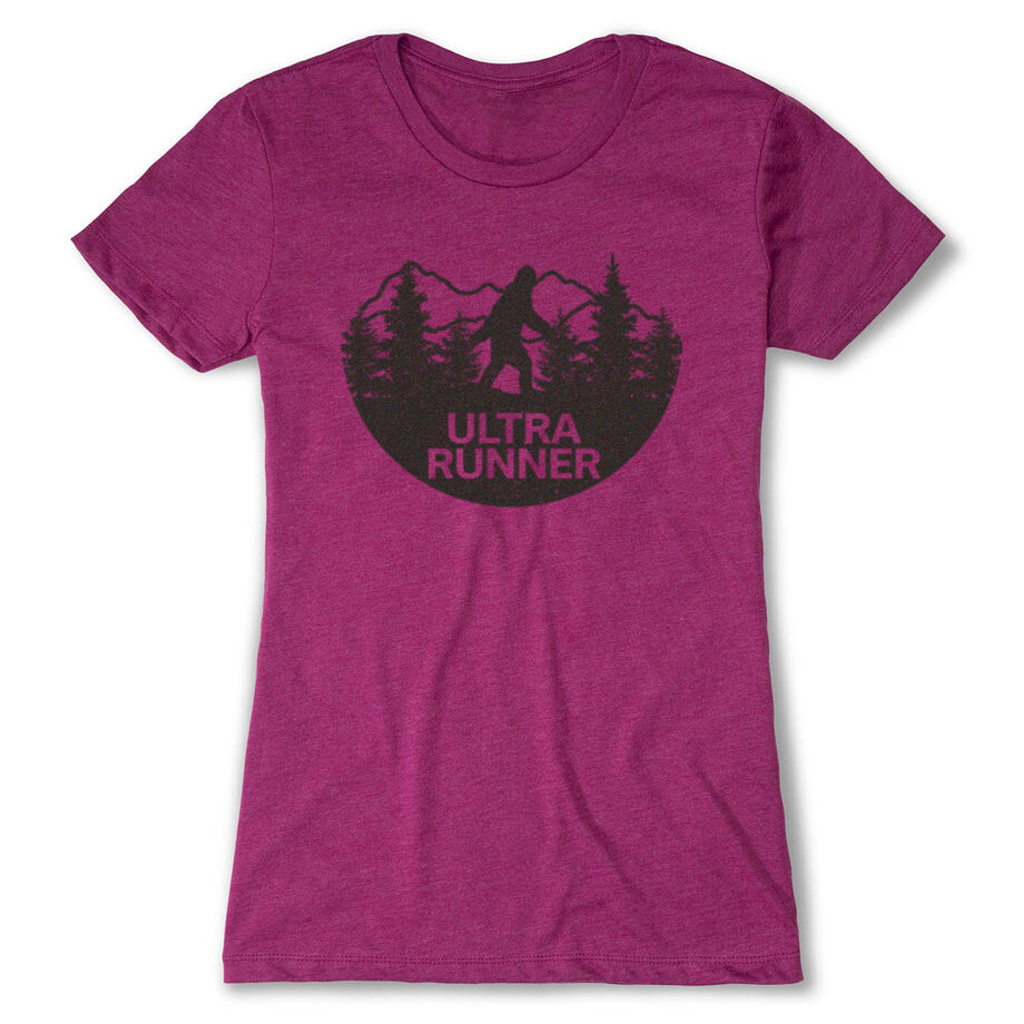 Women's Everyday Runners Tee - Ultra Runner Bigfoot