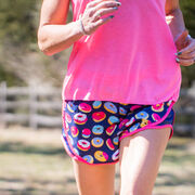 TrueRun Women's Running Shorts - Donuts