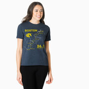 Running Short Sleeve T-Shirt - Boston Route