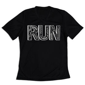 Women's Short Sleeve Tech Tee - Run With Inspiration