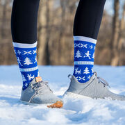 Socrates® Mid-Calf Performance Socks - Tis The Season
