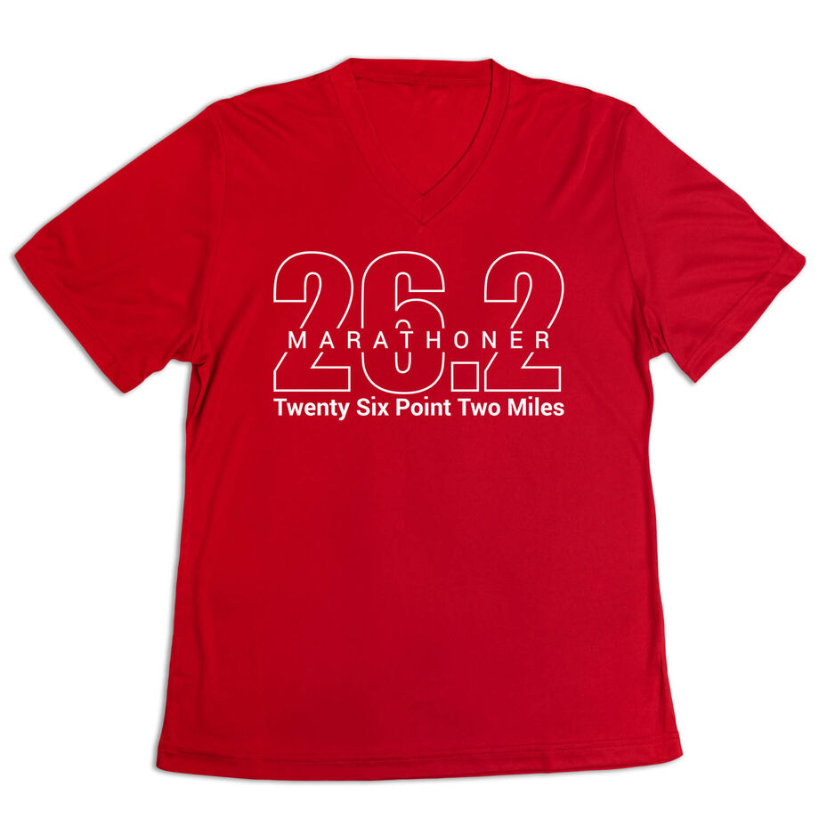 Women's Short Sleeve Tech Tee - Marathoner 26.2 Miles