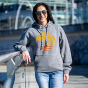 Statement Fleece Hoodie -  Running is My Sunshine