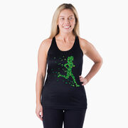 Women's Racerback Performance Tank Top - Lucky Runner Girl