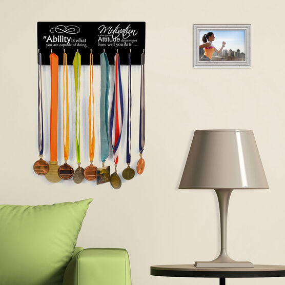 Buy Gone For A Run Running Medal Hanger Table Lamp Or Medal Display And Lamp Or Holds Over 60 Medals