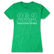 Women's Everyday Runners Tee - Marathoner 26.2 Miles