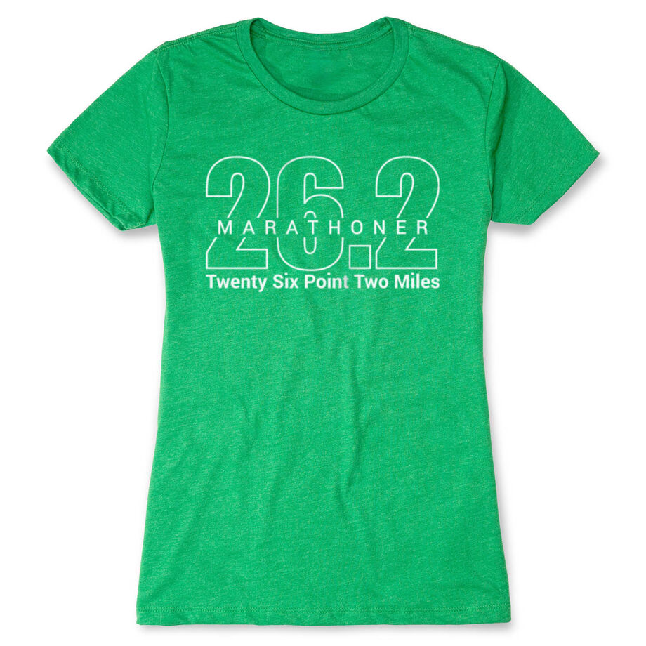 Women's Everyday Runners Tee - Marathoner 26.2 Miles