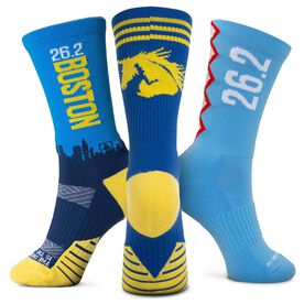 Socrates&reg; Mid-Calf Performance Sock Set - Boston