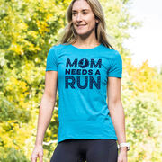 Women's Everyday Runners Tee - Mom Needs A Run