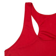Women's Racerback Performance Tank Top - Chicago 26.2 Vertical