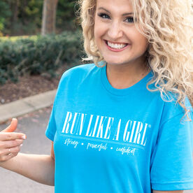 Running Short Sleeve T-Shirt - Run Like A Girl®