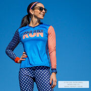 Women's Running Long Sleeve Performance Tee - Patriotic Run