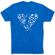 Running Short Sleeve T-Shirt - Love 2 Run Heart