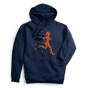 Statement Fleece Hoodie - Autumn Runner Girl