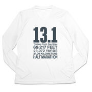 Women's Long Sleeve Tech Tee - 13.1 Math Miles