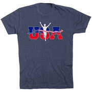 Running Short Sleeve T-Shirt - USA Runner