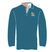 Runner's Long Sleeve Polo - Custom