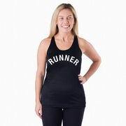 Women's Racerback Performance Tank Top - Runner Arc