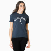 Running Short Sleeve T-Shirt - Marathoner Girl