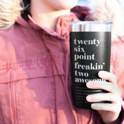 Running 20 oz. Double Insulated Tumbler - Run Mantra Awesome