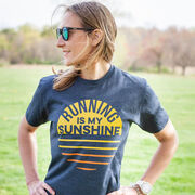 Running Short Sleeve T-Shirt - Running is My Sunshine