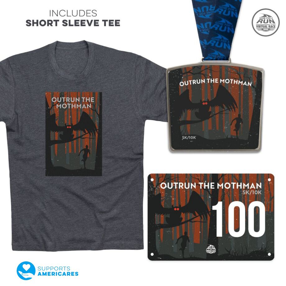 Virtual Race - Outrun the Mothman 5K/10K