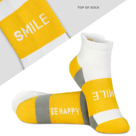 Socrates&reg; Woven Performance Socks Smile (Yellow)