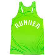 Women's Racerback Performance Tank Top - Runner Arc