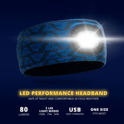 Running LED Lighted Performance Headband - Gone For a Run®