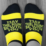 Socrates&reg; Woven Performance Sock - May the Run be with You