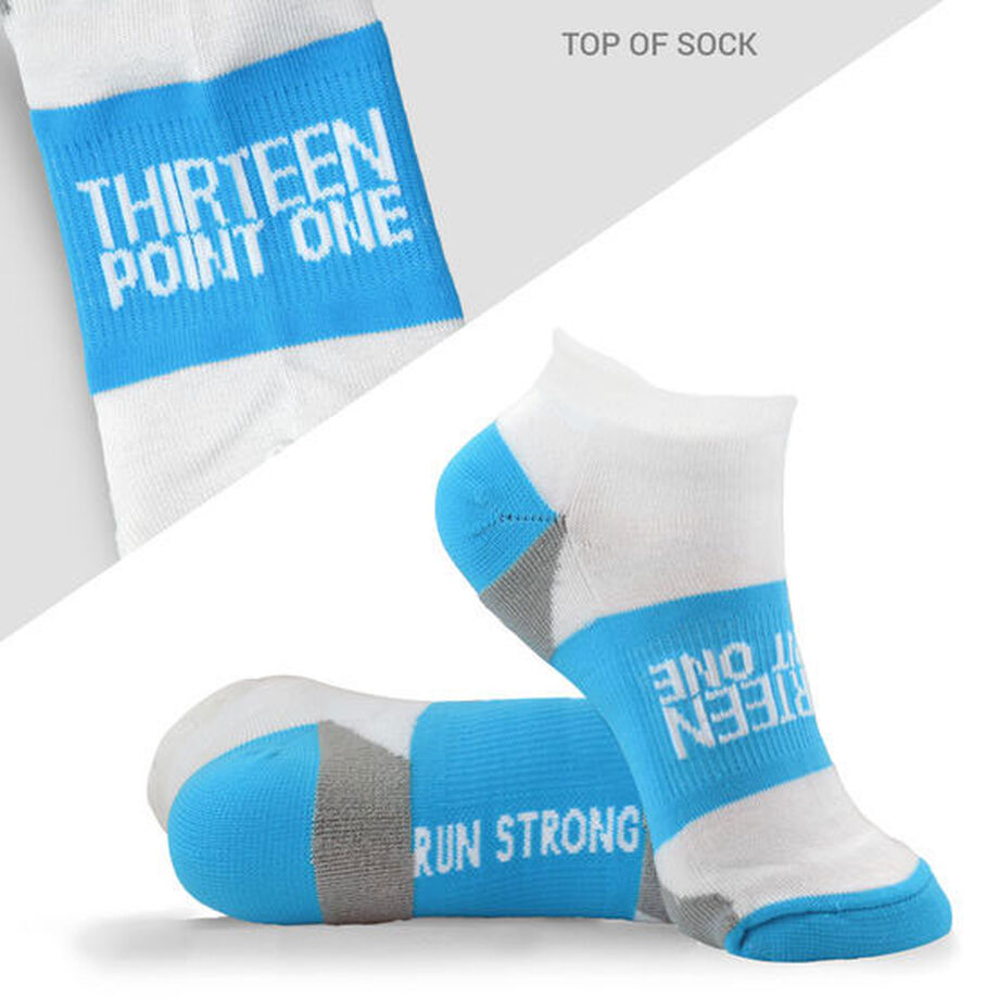 Socrates® Woven Performance Socks 13.1 (Baby Blue) | Gone For a Run