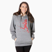 Statement Fleece Hoodie - Heartfelt Runner Girl