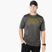 Men's Running Short Sleeve Performance Tee - May the Course Be with You