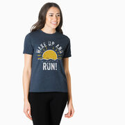 Running Short Sleeve T-Shirt - Wake Up And Run