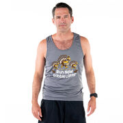 Men's Running Performance Tank Top - Run Now Gobble Later Turkey Trot