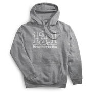 Statement Fleece Hoodie -  Half Marathoner 13.1 Miles