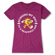 Women's Everyday Runners Tee - Running My Way to a Beautiful Day