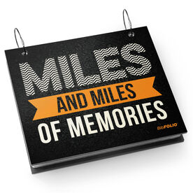 BibFOLIO&reg; Race Bib Album - Miles Of Memories