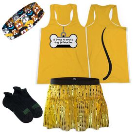 Yellow Dog Running Outfit