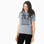 Running Short Sleeve T-Shirt - 26.2 Math Miles